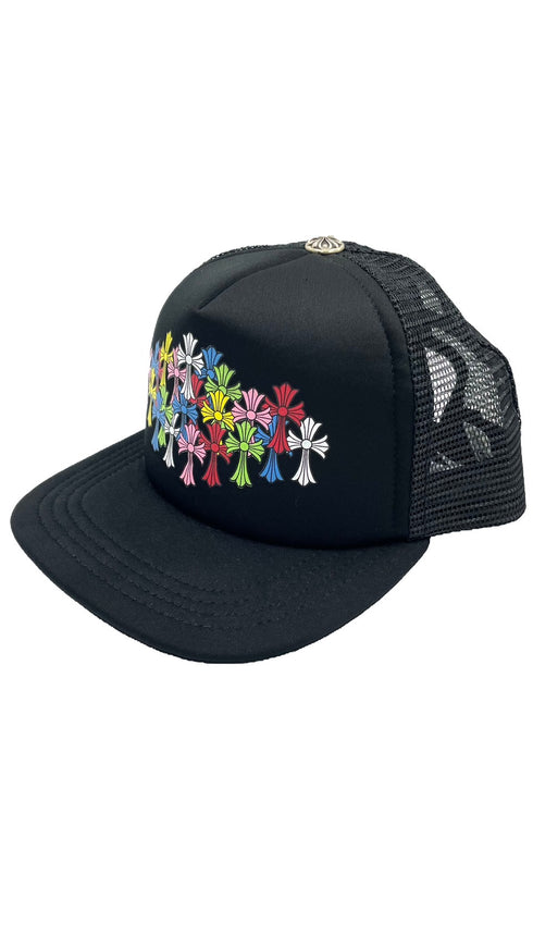 Multicolor cross King Taco Trucker Cap